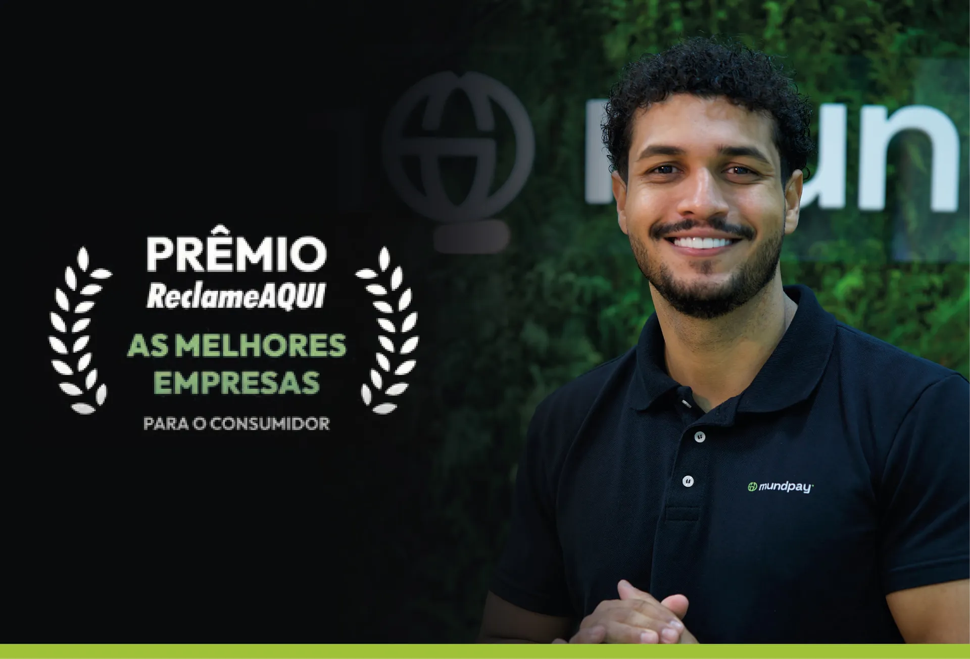 mundpay reclame aqui premio 2025 melhor atendimento e gateway